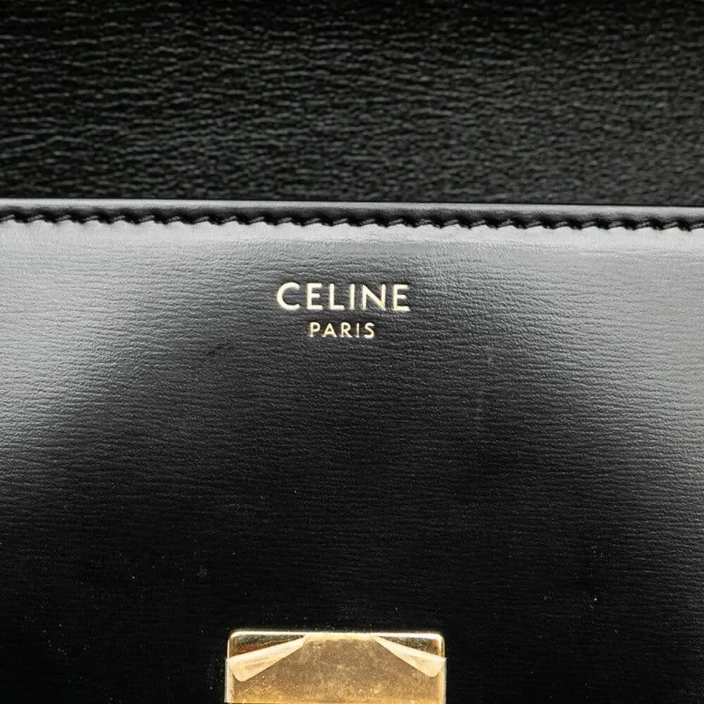 Celine Triomphe Shiny Calfskin 2way Bag